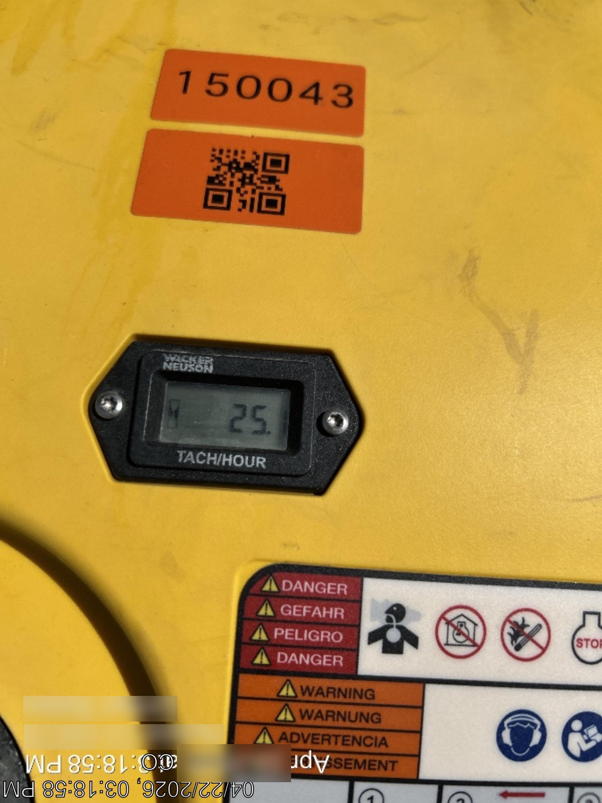 2021 WACKER NEUSON BS60-4As