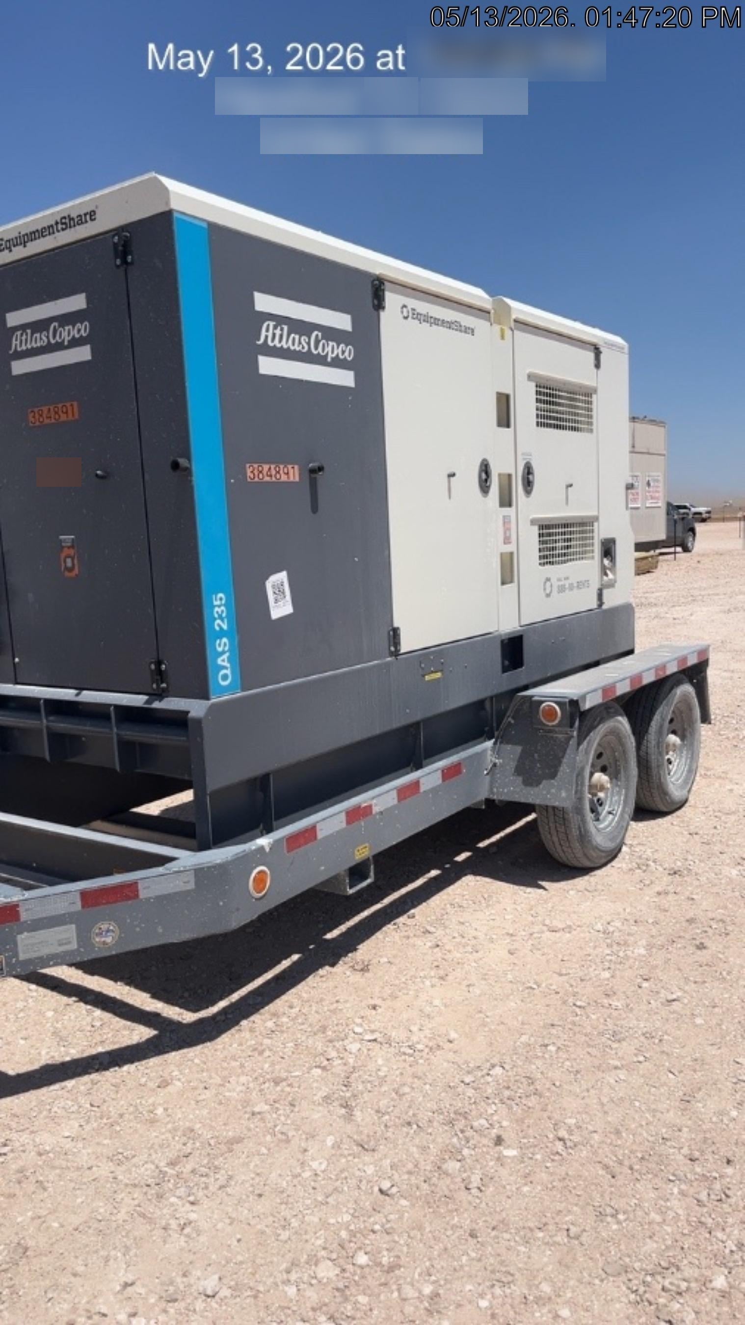 2023 ATLAS COPCO QAS 235