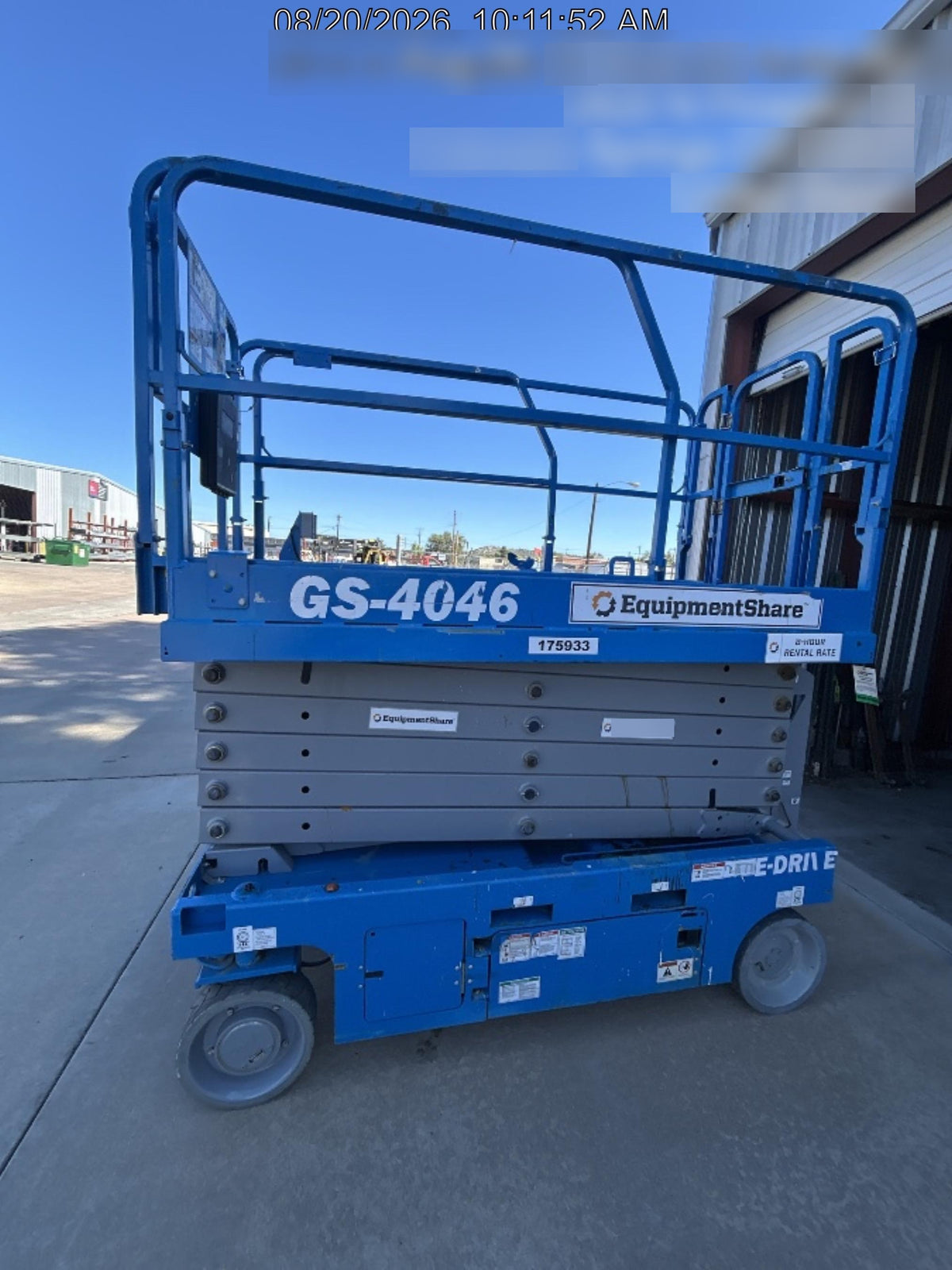 2021 GENIE GS-4046 E Drive