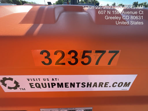 2023 Generac MLT2 Diesel, Flex Switch 120V Input, Powerzone Controller, (4) 320W LED Lights, 4kW Generator, 39.9 Gal Fuel Tank, 2" Ball, T3
