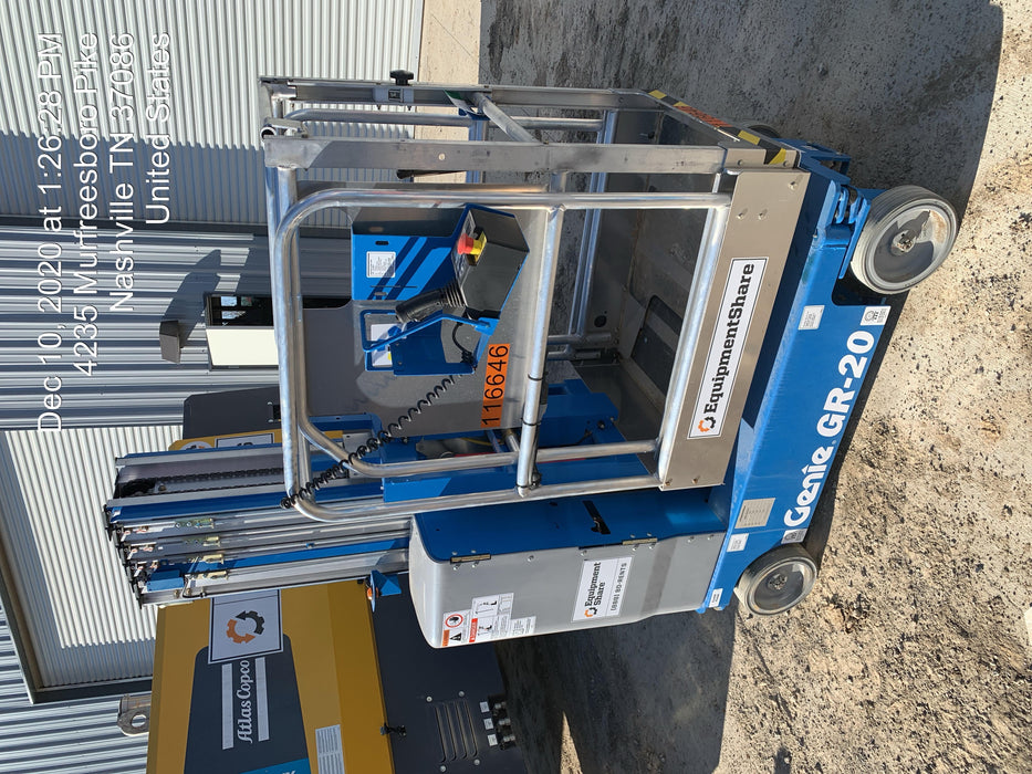 2020 GENIE GR-20