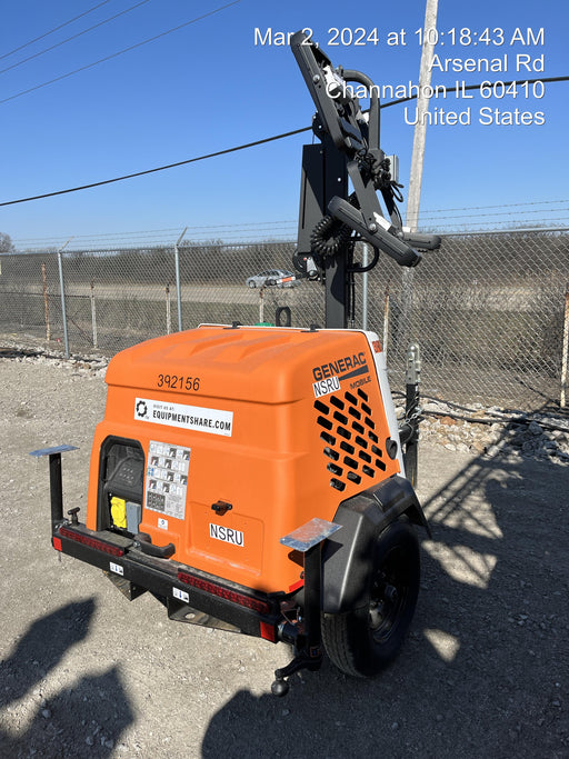 2024 Generac MLT2 Diesel, Flex Switch 120V Input, Powerzone Controller, 
(4) 320W LED Lights, 4kW Generator, 39.9 Gal Fuel Tank, 2" Ball, T3
