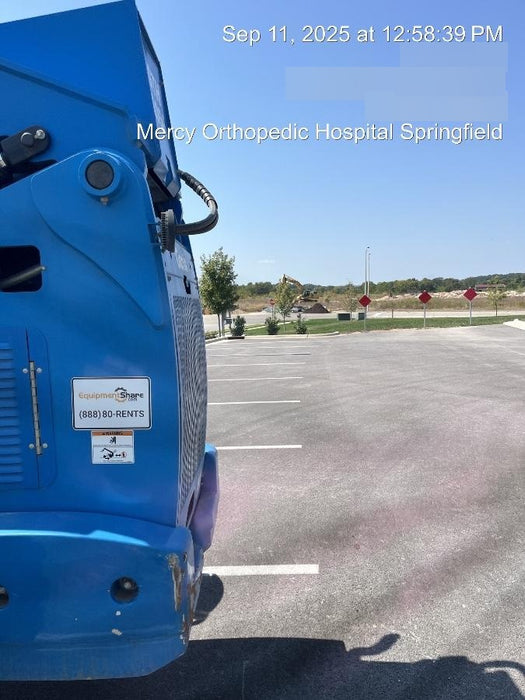 2019 Genie GTH-1056 Canopy, Solid RT Tires, LED Work Lights, Beacon 60" QA Carriage, 60" Forks