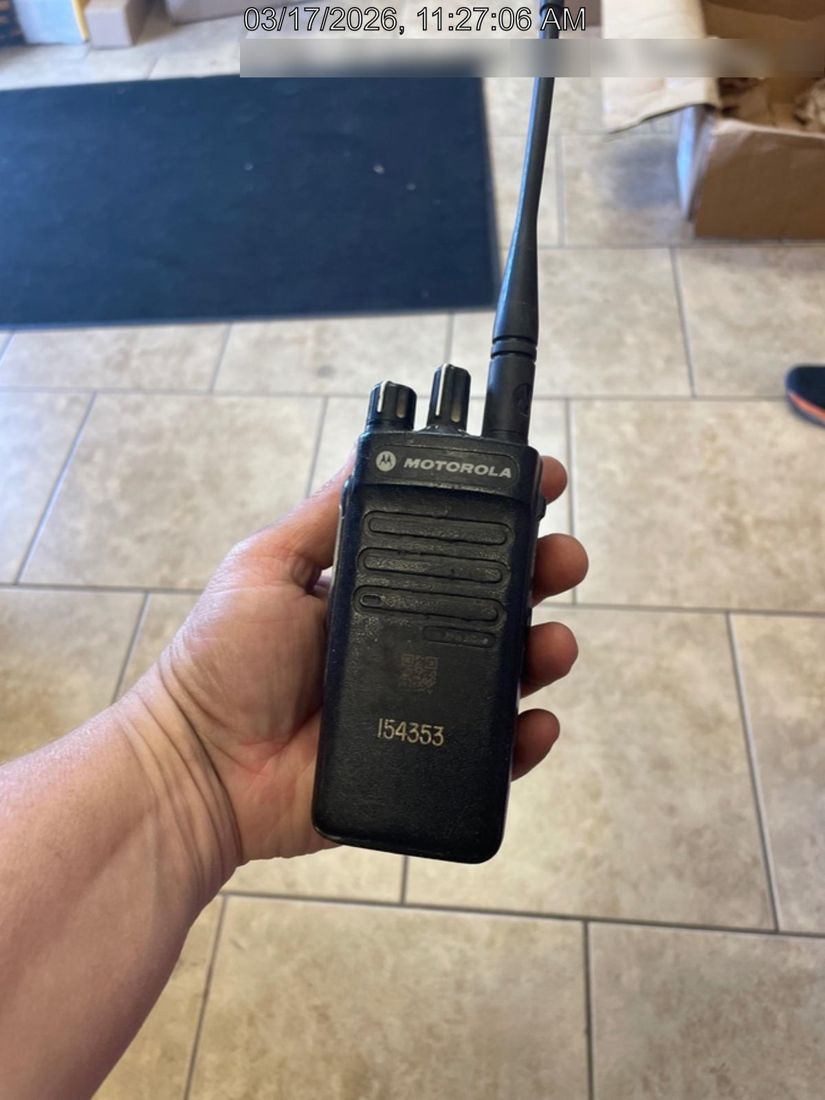 2021 MOTOROLA XPR3300E