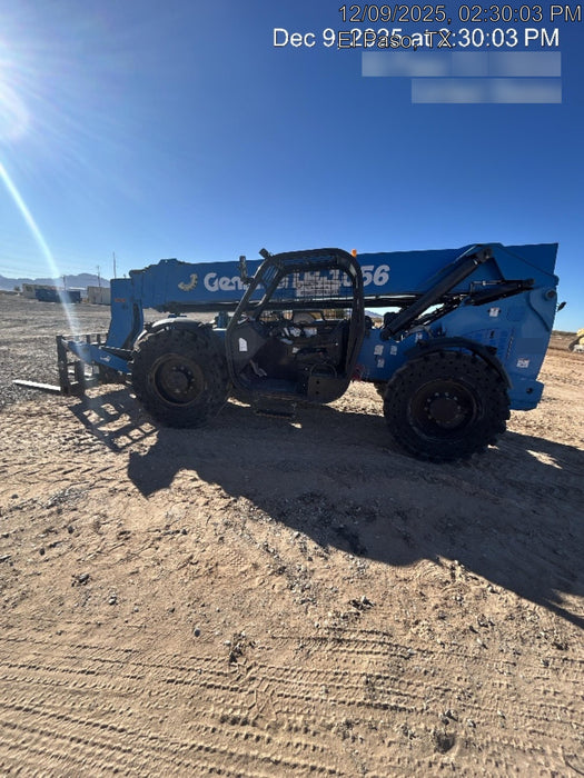 2018 Genie GTH-1056 Genie GTH-1056 w/ROPS, Work Lights, Solid Tires, RH Cab Mesh, Beacon, 60" Carriage and Forks