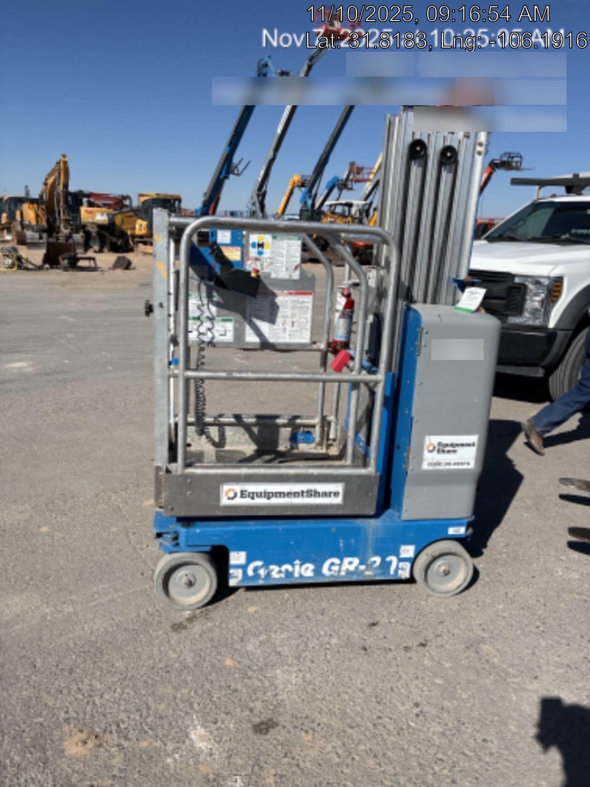 2019 GENIE GR-20
