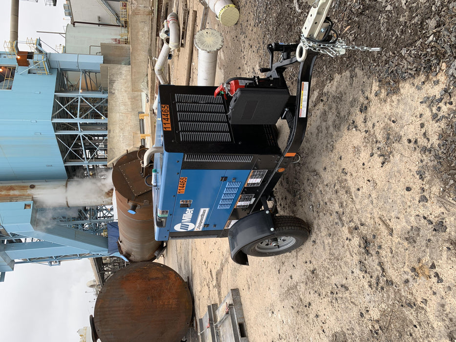 2020 Miller Electric BIG BLUE 400 Trailer Mounted Welder