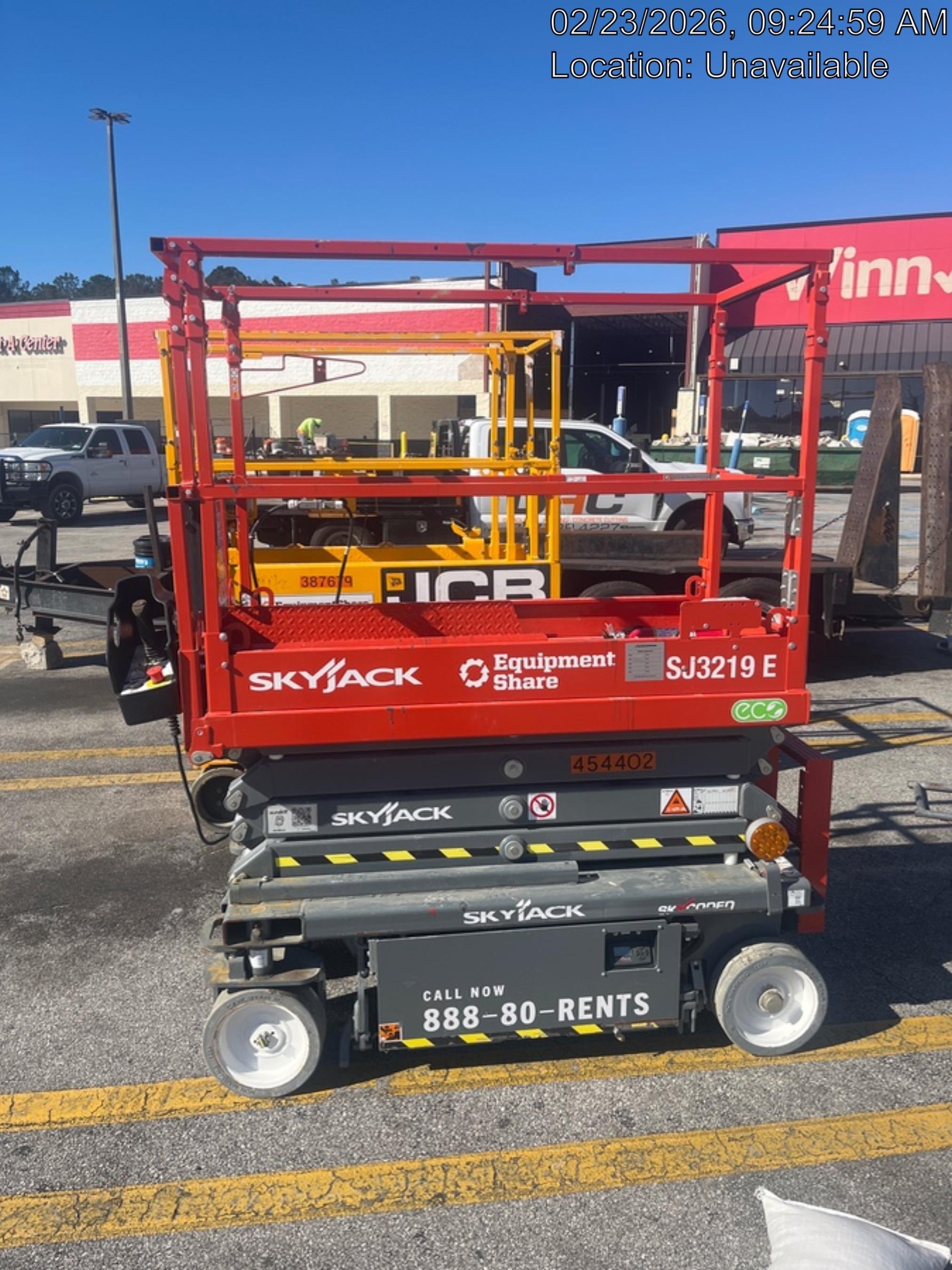 2024 Skyjack SJ3219 Electric Drive, Sld NM Tires, DBcns, RFRails, Power to Platform, T3 + Access Control
