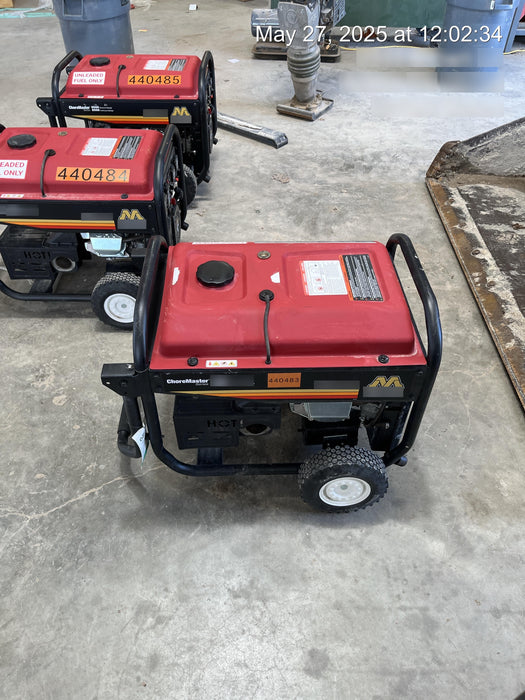 2024 Mi-T-M GEN-6500-0MM1 6.5kW, Gas Powered, Recoil Start, Wheel Mounted, 420cc Mi-T-M Eng., (2) 120V 20A GFCI Duplex, (1) 120V 30A Twist Lock, (1) 120V/240V 30A Twist Lock, 7.5 Gal. Fuel Tank