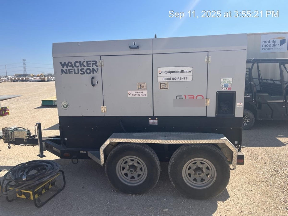 2019 WACKER NEUSON G130