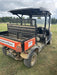 2022 Kubota RTV-X1140W-H Plastic Canopy, Windshield Acrylic Clear, LED Strobe Light, Wire Harness Kit, Back up Alarm