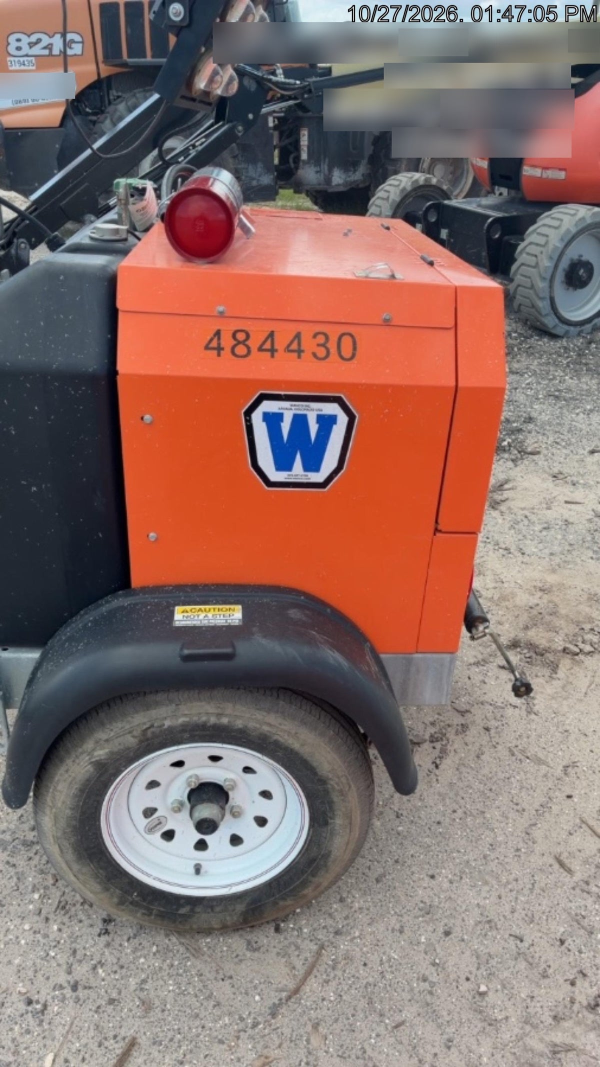 2024 Wanco WLTT-4MM4K Diesel, Mitsubishi L2E, 9.0HP @1800 rpm, Deep Sea Controller, Shore Power Plug, Auto Start, (4) 350W LED Floodlights, 4kW Generator, 60 Gal Fuel Tank, 2" Ball, T3