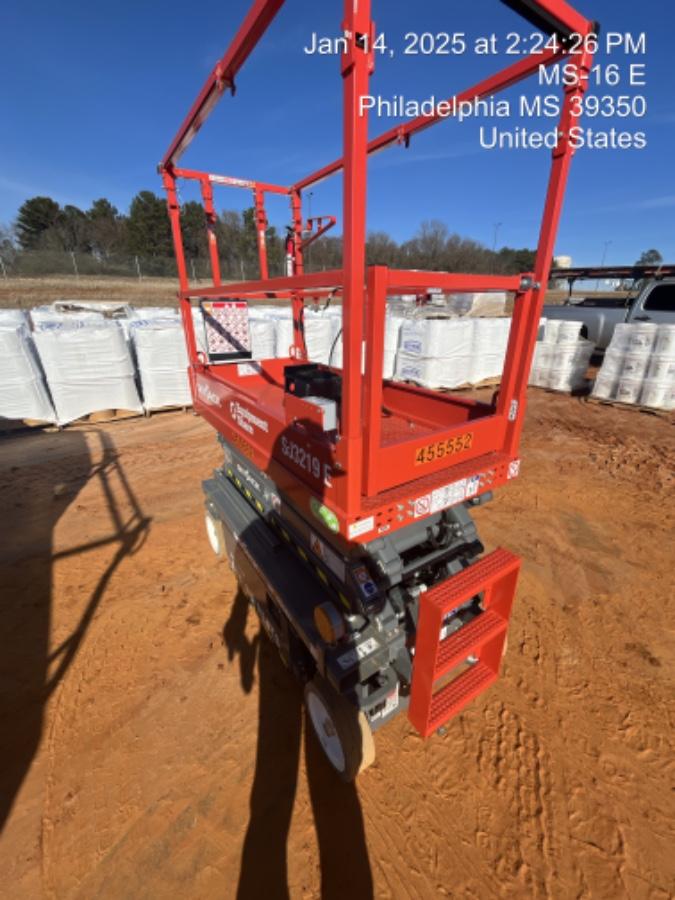 2024 Skyjack SJ3219 Electric Drive, Sld NM Tires, DBcns, RFRails, Power to Platform, T3 + Access Control