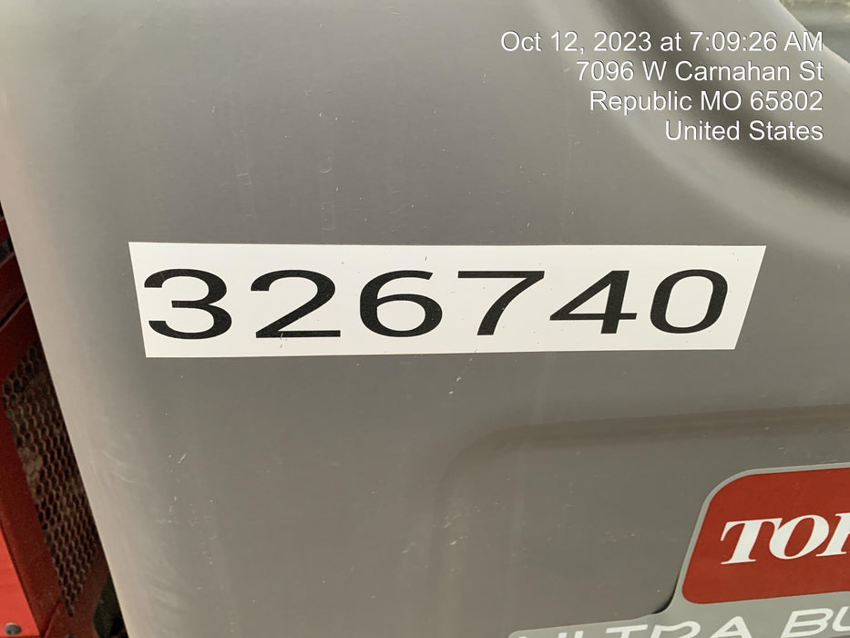 2023 TORO MBTX 2500-TS