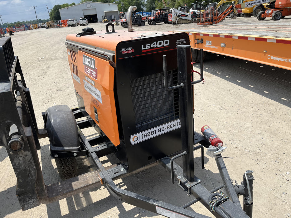 2022 Lincoln Electric LE400 Kubota V1505, Trlr, Cable Rack, Light Kit, ES Decals, T3