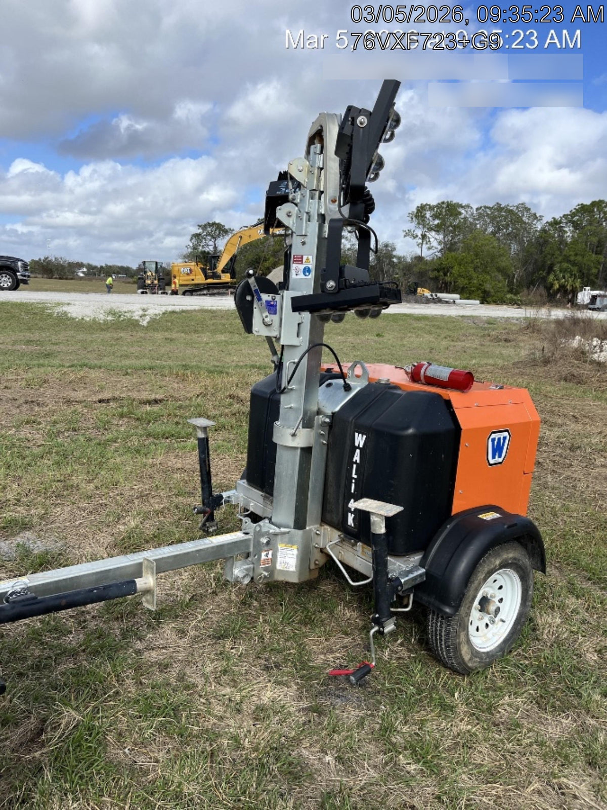 2025 Wanco WLTT-4MM4K Diesel, Mitsubishi L2E, 9.0HP @1800 rpm, Deep Sea Controller, Shore Power Plug, Auto Start, (4) 350W LED Floodlights, 4kW Generator, 60 Gal Fuel Tank, 2" Ball, T3