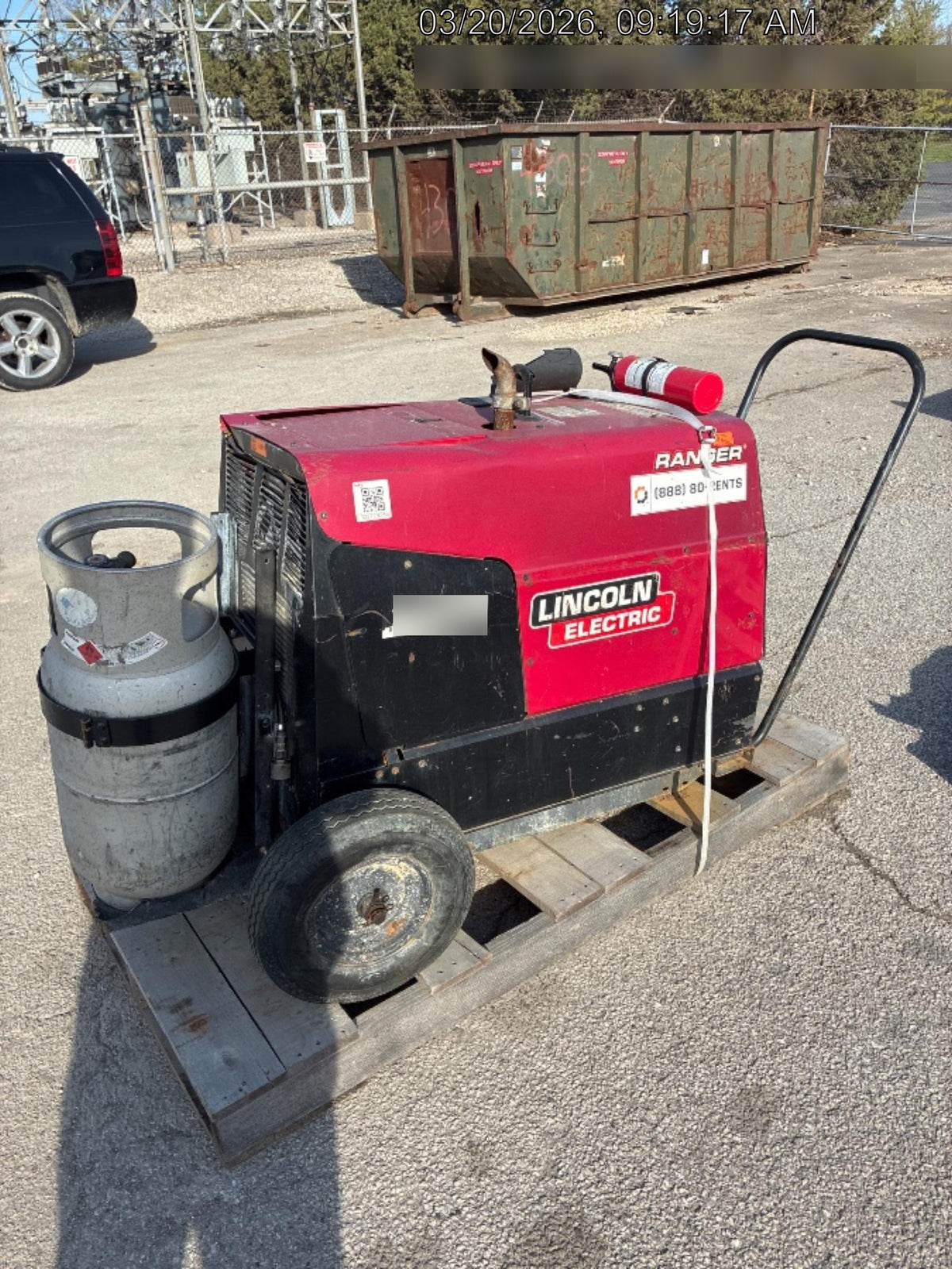 2021 Lincoln Electric Ranger 305 LPG Ranger® 305 LPG Engine Driven Welder
(Kohler®) One-Pak