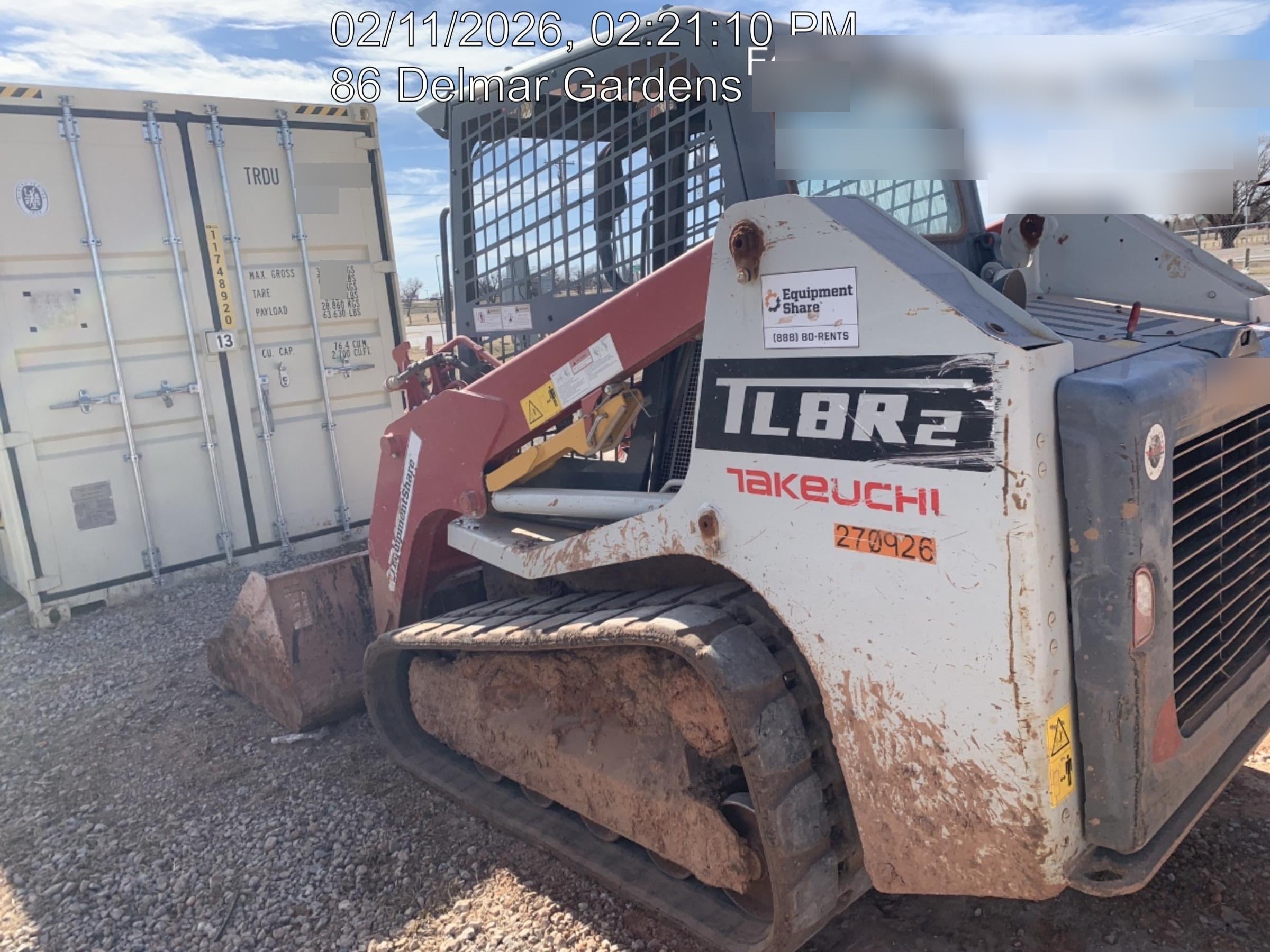 2022 TAKEUCHI TL8R2-R