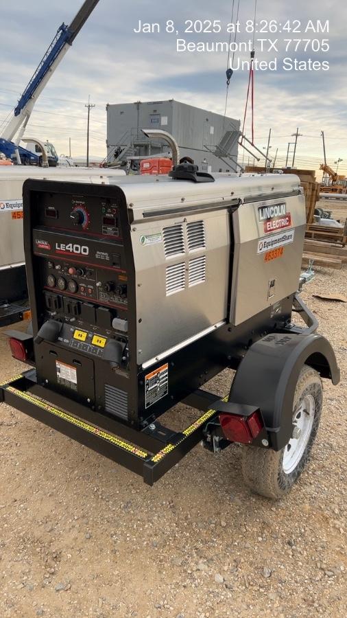 2024 Lincoln Electric LE400 Kubota V1505, Trlr, Cable Rack, Light Kit, ES Decals, T3