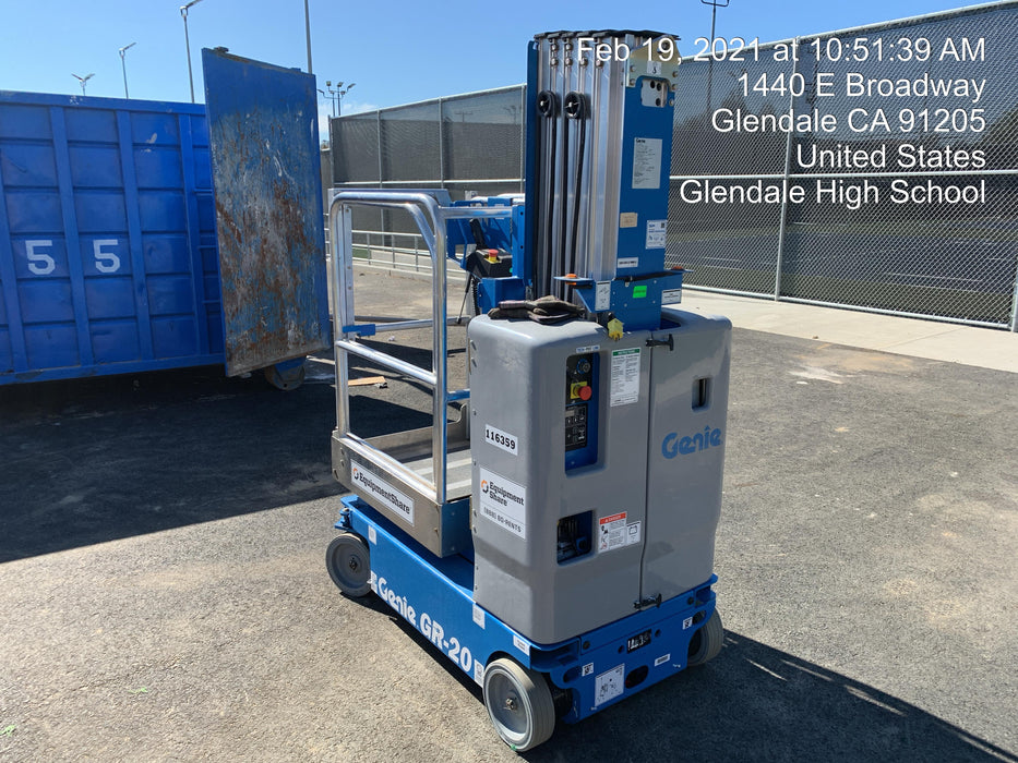 2020 GENIE GR-20