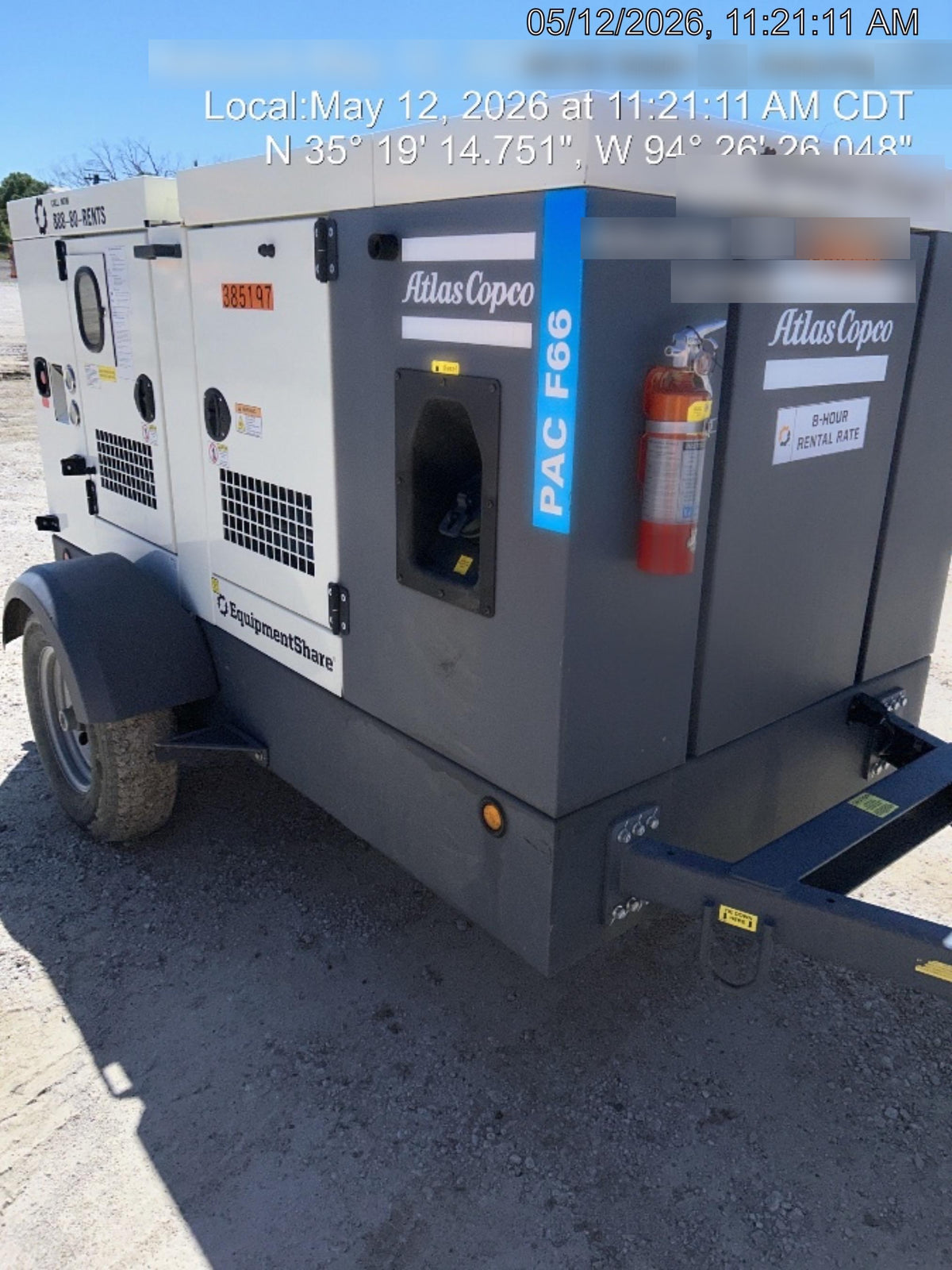 2023 ATLAS COPCO PAC F66 KD-S