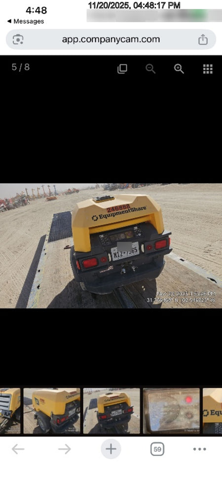 2022 ATLAS COPCO XAS 110