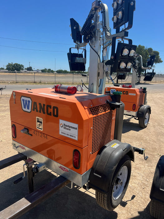 2024 Wanco WLTT-4MM4K Diesel, Deep Sea Controller, Shore Power Plug, Auto Start, (4) 350W LED Floodlights, 4kW Generator, 60 Gal Fuel Tank, 2" Ball, T3