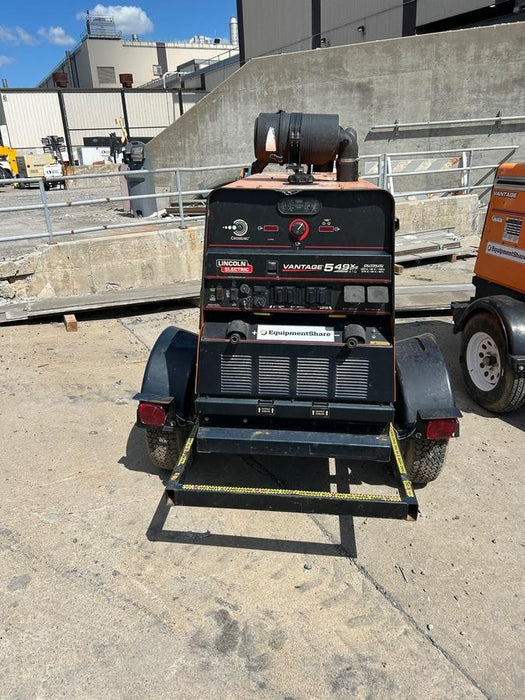 2021 Lincoln Electric Vantage 549X Ready Pak 3, ORANGE (includes trailer, cable rack, fender light kit)