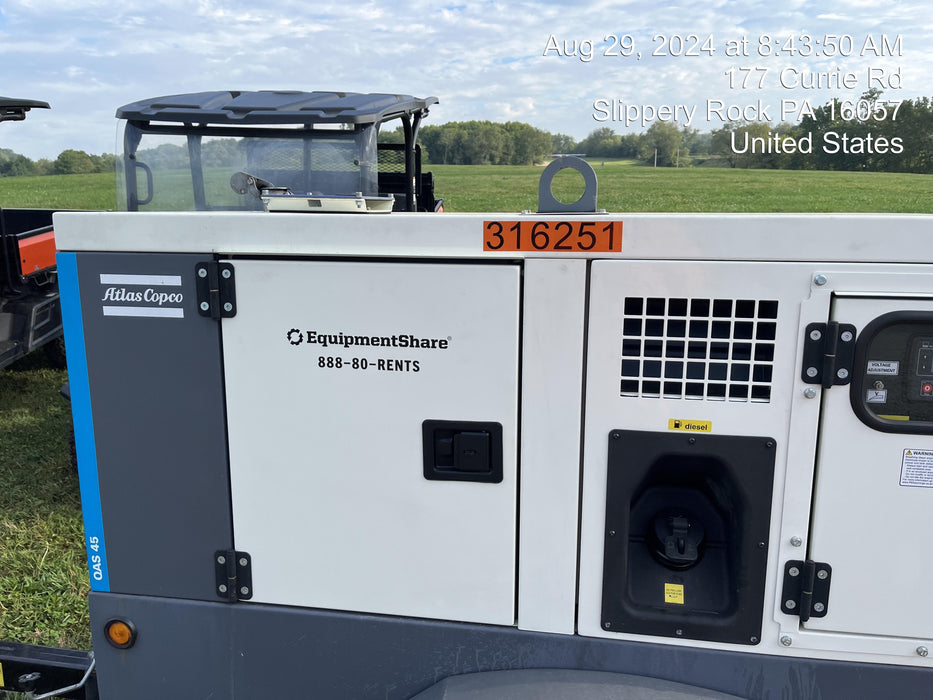 2023 ATLAS COPCO QAS45 CWK