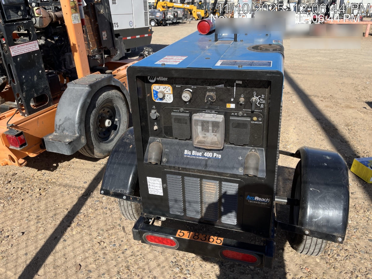 2025 MILLER ELECTRIC BIG BLUE 400