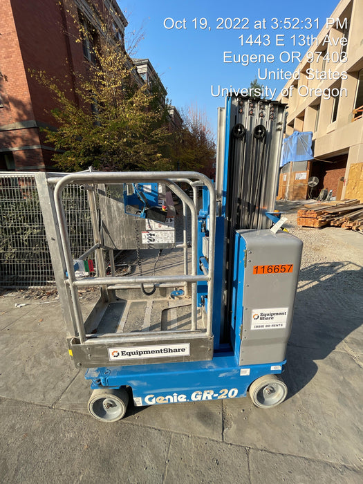 2020 GENIE GR-20