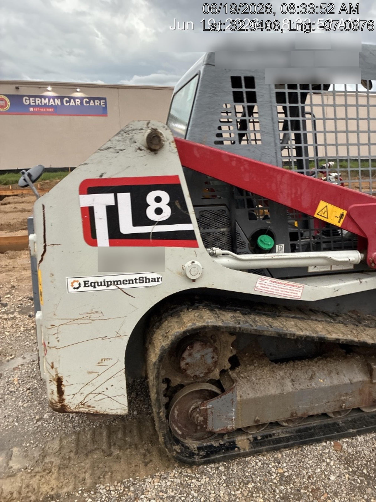 2019 TAKEUCHI TL8