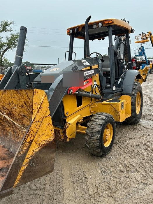 2020 John Deere 310LEP Canopy, 4WD, Standard Stick, Pilot Controls, 2 Way Hydraulics, TAG Manual QC
