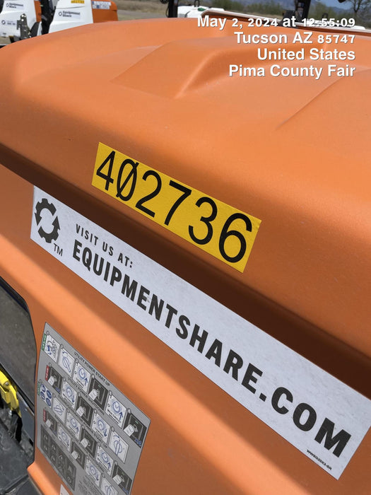 2024 Generac MLT2 Diesel, Flex Switch 120V Input, Powerzone Controller, 
(4) 320W LED Lights, 4kW Generator, 39.9 Gal Fuel Tank, 2" Ball, T3