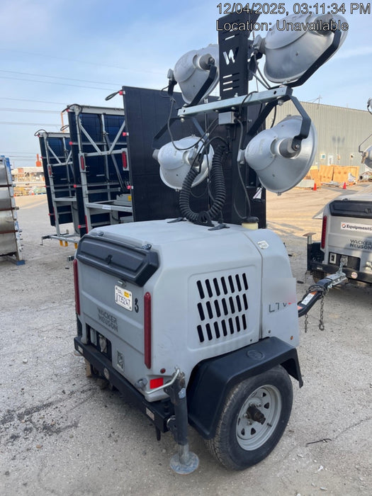 2019 Wacker Neuson LTV6L-MH Wacker Neuson LTV6L Mobile Light Tower w/Fuel Level Sensor Installed