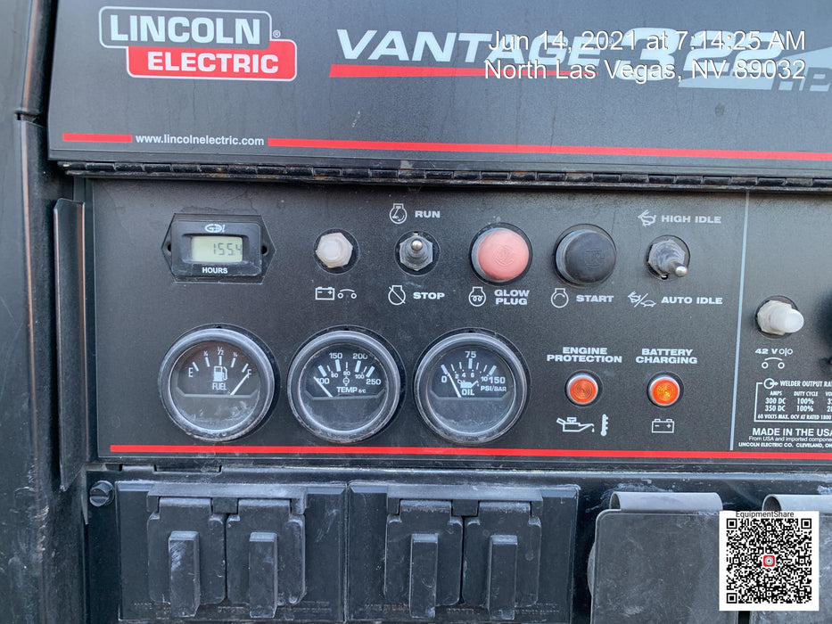 2020 LINCOLN ELECTRIC Vantage 322