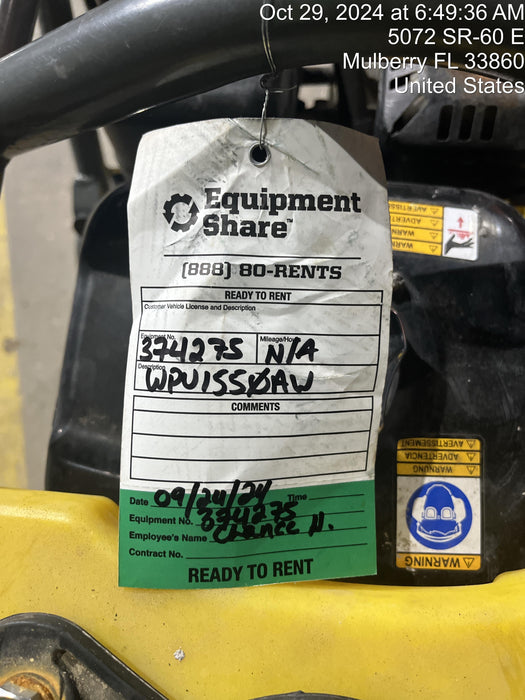 2023 WACKER NEUSON WPU1550AW