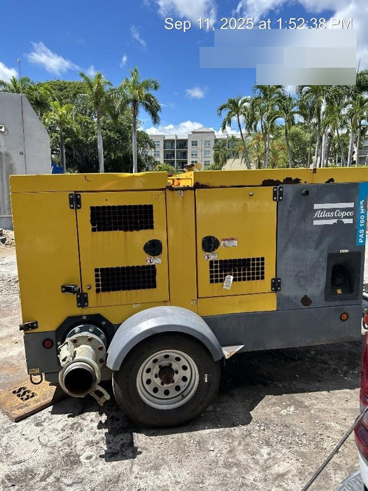 2021 ATLAS COPCO PAS 150 HF CS Enclosed