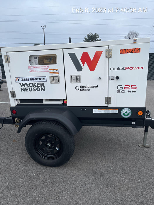 2022 WACKER NEUSON G25