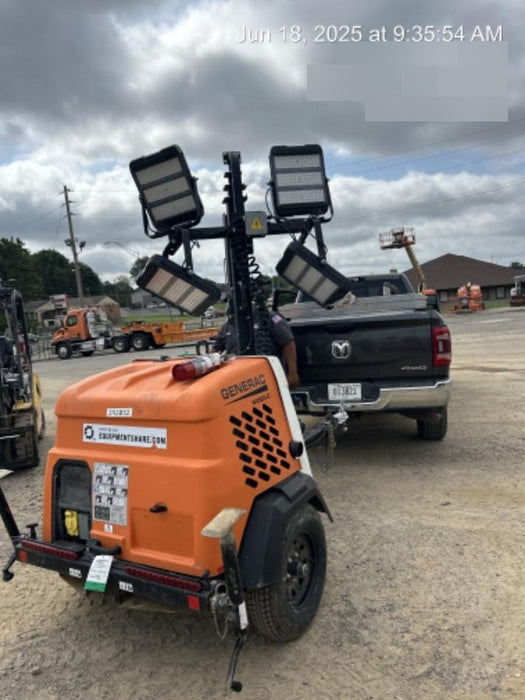 2024 Generac MLT2 Diesel, Flex Switch 120V Input, Powerzone Controller, 
(4) 320W LED Lights, 4kW Generator, 39.9 Gal Fuel Tank, 2" Ball, T3