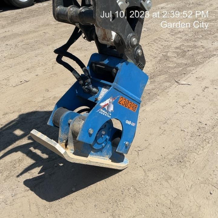 2022 OKADA 12" Plate Compactor - Mini Excavator