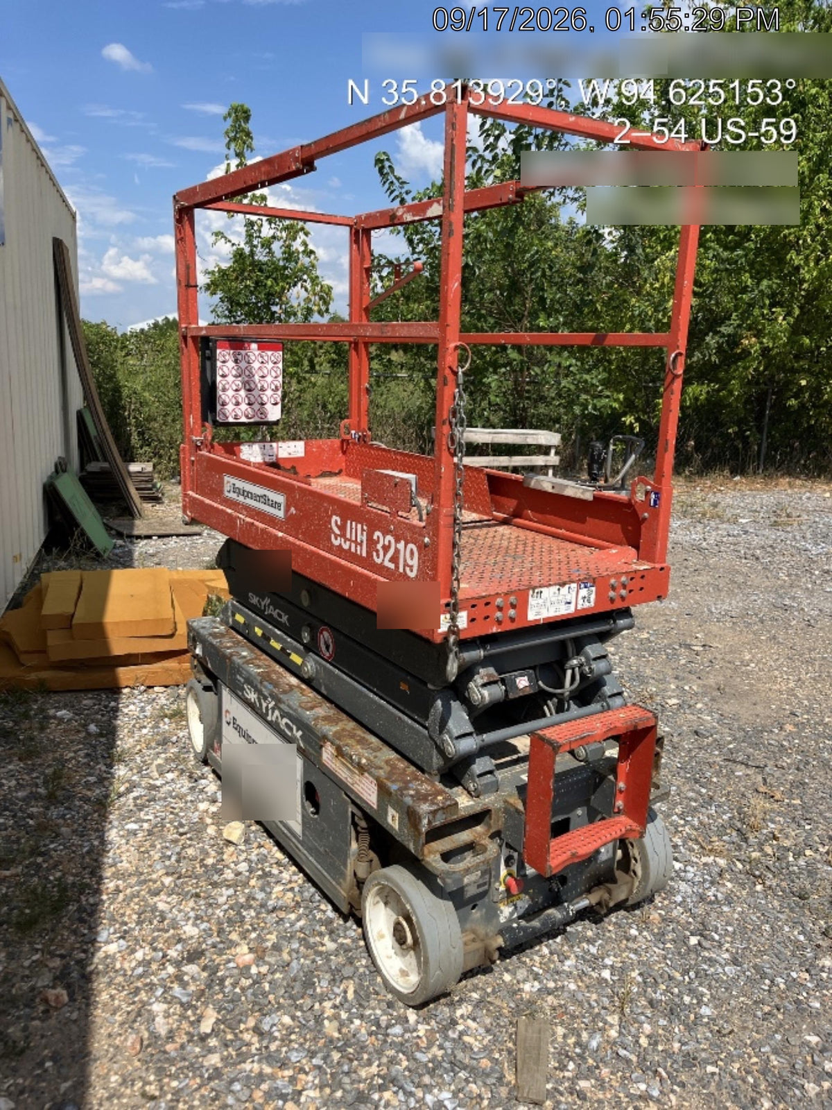 2019 Skyjack SJIII-3219 Skyjack SJIII3219 Standard w/Trojan Batteries