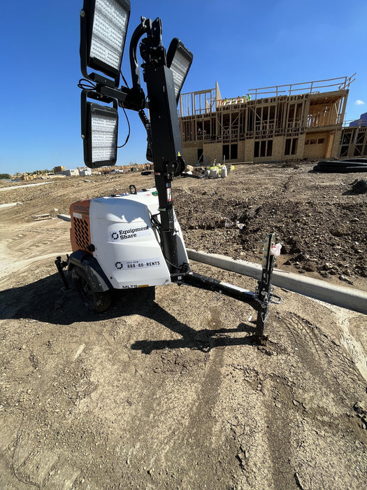 2023 Generac MLT2 Diesel, Flex Switch 120V Input, Powerzone Controller, (4) 320W LED Lights, 4kW Generator, 39.9 Gal Fuel Tank, 2" Ball, T3