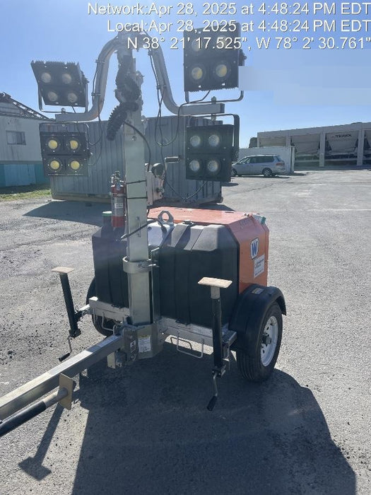 2024 Wanco WLTT-4MM4K Diesel, Deep Sea Controller, Shore Power Plug, Auto Start, (4) 350W LED Floodlights, 4kW Generator, 60 Gal Fuel Tank, 2" Ball, T3