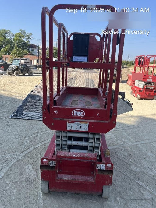 2017 MEC 1330SE 13' Scissor Lift w/Full 2 Year Extended Warranty