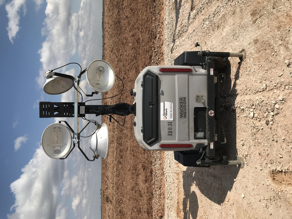 2018 Wacker Neuson LTV6L-MH Wacker Neuson LTV6L Mobile Light Tower w/Fuel Level Sensor Installed