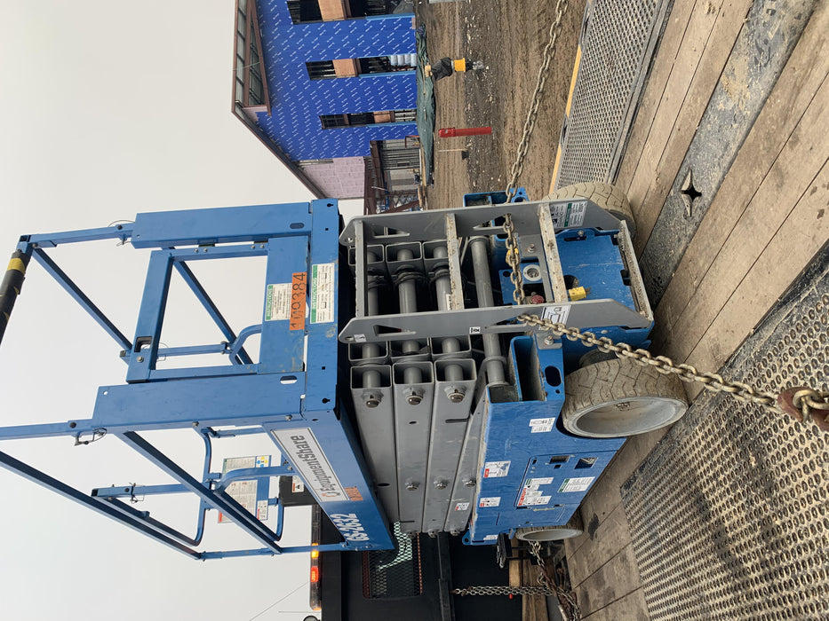 2020 Genie GS-2632 Solid NM Tires, Folding Rails with Half-Height Swing Gate, Beacon, 800W Invertor