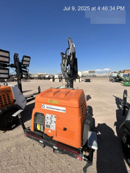 2024 Generac MLT2 Diesel, Flex Switch 120V Input, Powerzone Controller, 
(4) 320W LED Lights, 4kW Generator, 39.9 Gal Fuel Tank, 2" Ball, T3