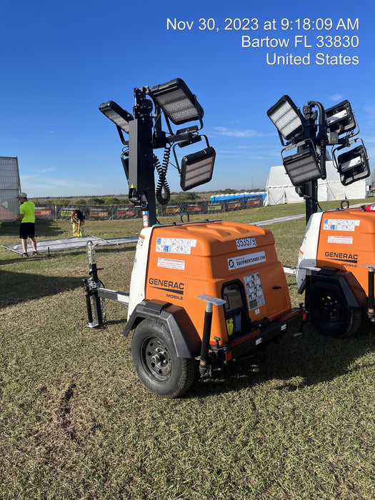 2023 Generac MLT2 Diesel, Flex Switch 120V Input, Powerzone Controller, (4) 320W LED Lights, 4kW Generator, 39.9 Gal Fuel Tank, 2" Ball, T3