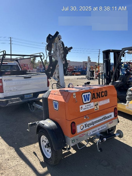 2024 Wanco WLTT-4MM4K Diesel, Deep Sea Controller, Shore Power Plug, Auto Start, (4) 350W LED Floodlights, 4kW Generator, 60 Gal Fuel Tank, 2" Ball, T3